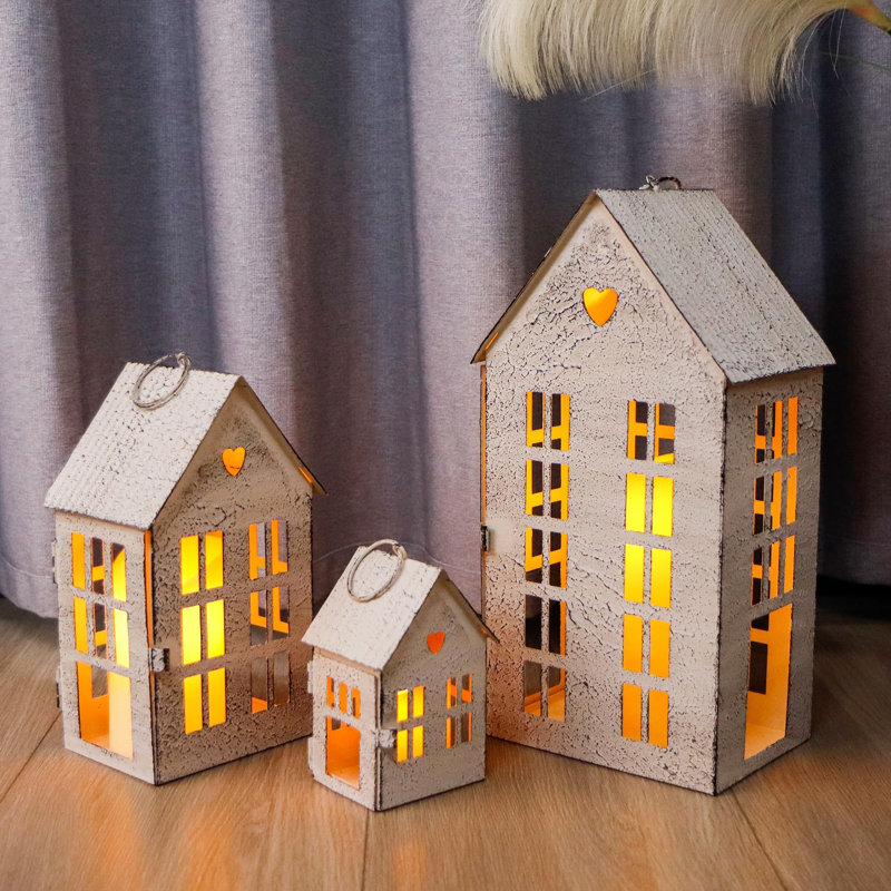 Metal Tabletop Lantern