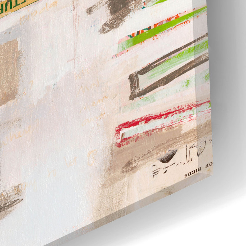«Plan Four II» par Nikki Galapon, art mural en verre acrylique, H 24 po x l 12 po