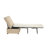 Folding Ottoman Sleeper Bed with Memory Foam Mattress and Tufted Design-705936061