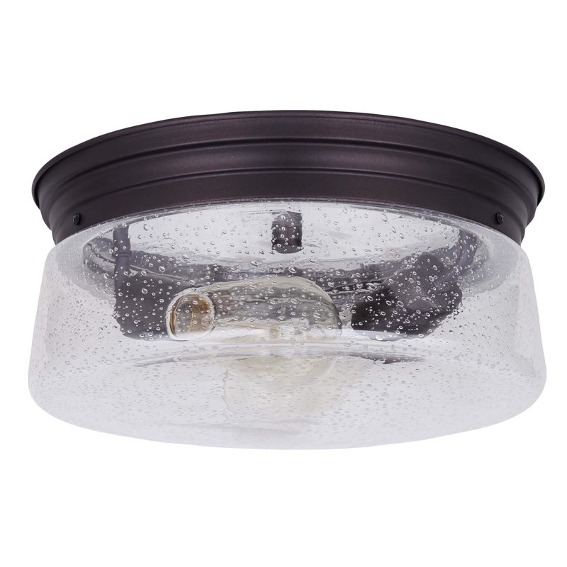 Renderos Glass Flush Mount