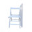FOLDING CHAIR-2/S, FOLDABLE STYLE -WHITE, Chair