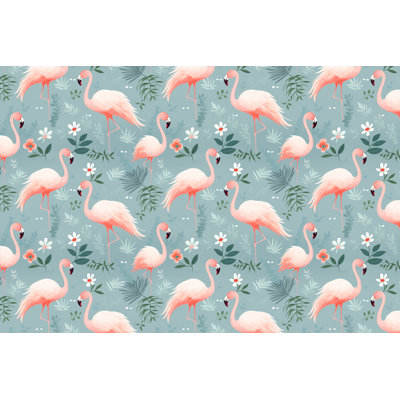 Flamingo Wildflower Bedding