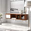 Low Units Solid Wood Recessed Wall Shelf-7084741-7084744