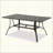 Outdoor Cast Aluminum Rectangular Dining Table