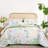 3-Piece Floral Quilt Set Soft Cozy Microfiber Lightweight All-Season Bedspread Coverlet-123215407-123215397