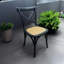Arnulfo Cross Back Dining Chair, Hand-Finished Distressed Design, Stylish and Comfortable Seating for Any Room-109848230-123105669