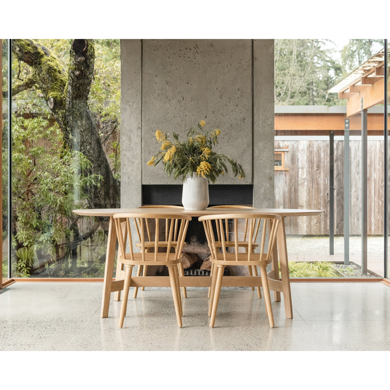 TRIE DINING TABLE SMALL, 36" W x 76" L, Natural