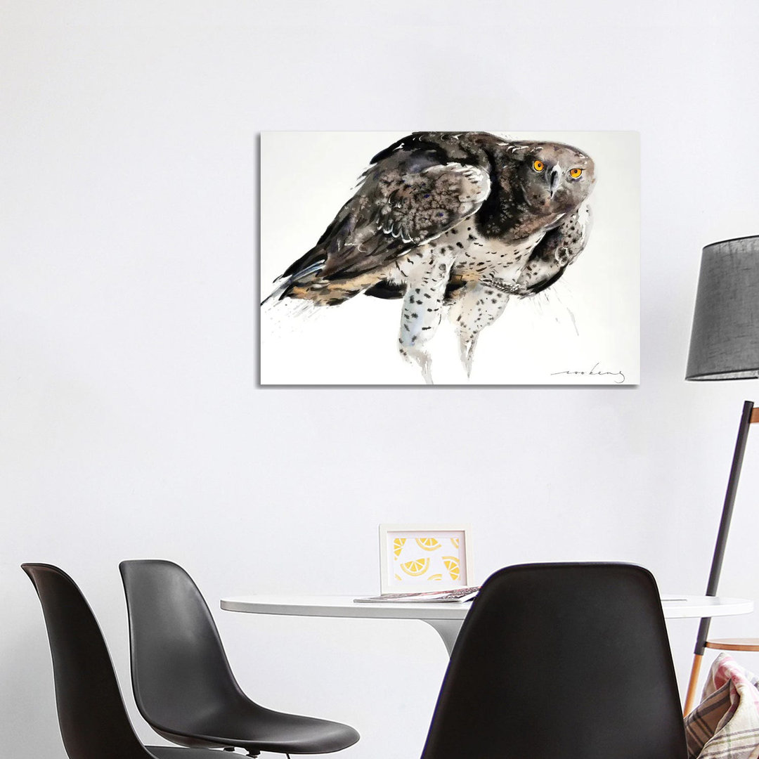 Eagle Power von Soo Beng Lim - Galerie-umwickelte Leinwand Giclée auf Leinwand