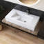 Lavabo de salle de bain mural 36 po