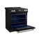 Espresso Donatello 30" Induction Range Slide-in, 4 Elements, 5.0 cu. ft. True Convection Oven