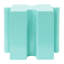 Table d'appoint, table modulaire à bord concave Mgo - acheter simple ou combiner pour des aménagements personnalisés, intérieur et extérieur, couleur vert clair-237258061