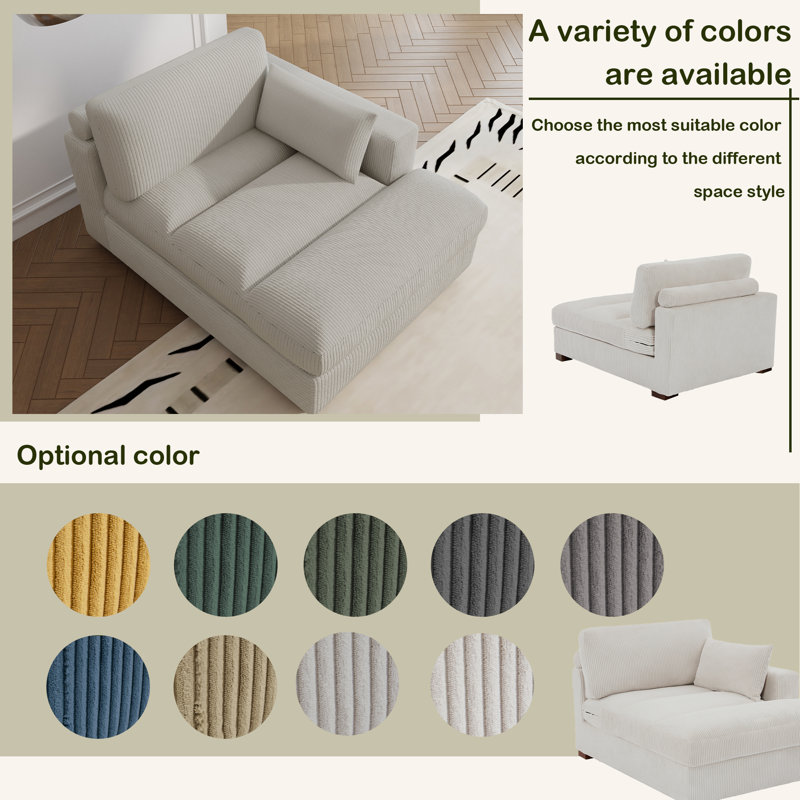 Bentura Chaise Lounge, Right Hand Facing, Sea Salt Grey