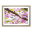 Bird In The Cherry Blossom Tree Painting - Single Picture Frame Print on MDF-56632885-56632890