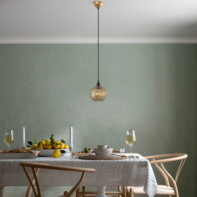 Ahmira - Light Metal Pendant