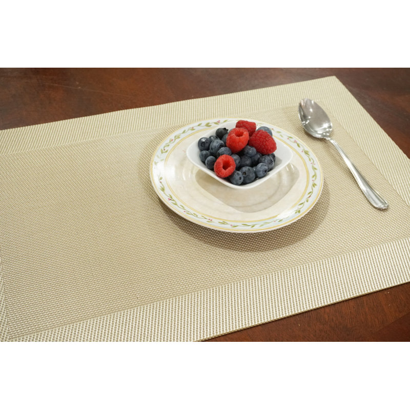 Napperon en vinyle Farrahn, Champagne