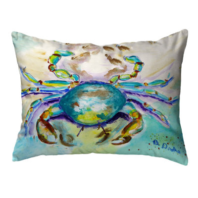  Housse et insert de coussin rectangulaire d'extérieur Alaskan Crab