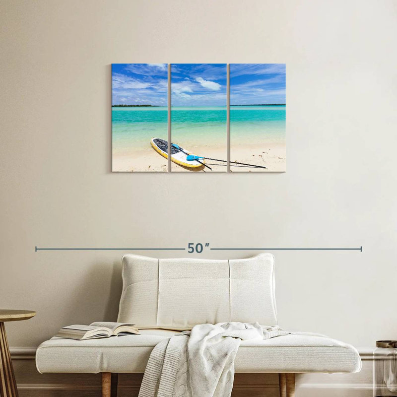 Paddleboard Aitutaki Lagoon, H 20 po x l 33 po
