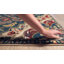 Tapis oriental bleu marine / kaki Dimmitt-1433818368