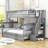 Demanuel Kids Twin Over Full Bunk Bed with Trundle-1270154876