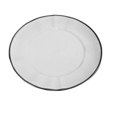 Simply Elegant Porcelain Dinner Plate