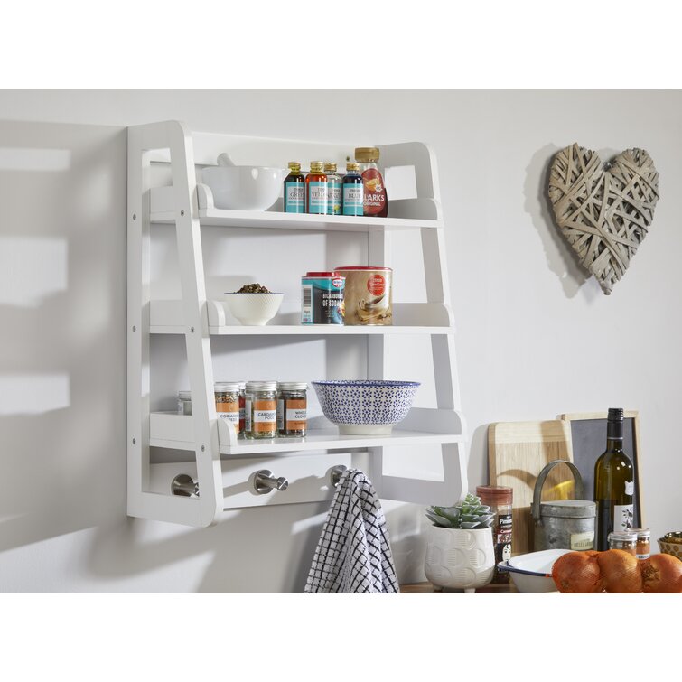 Davros 50cm W Manufactured Wood Wall Mounted Shelving Unit