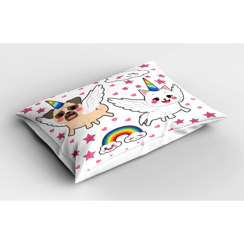 Star Polyester Sham Set, Twin