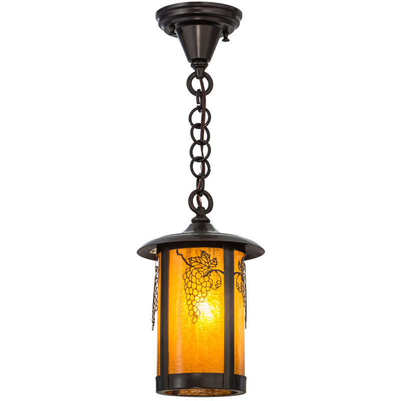 Luminaire suspendu cylindrique 1 lumière Cheyla