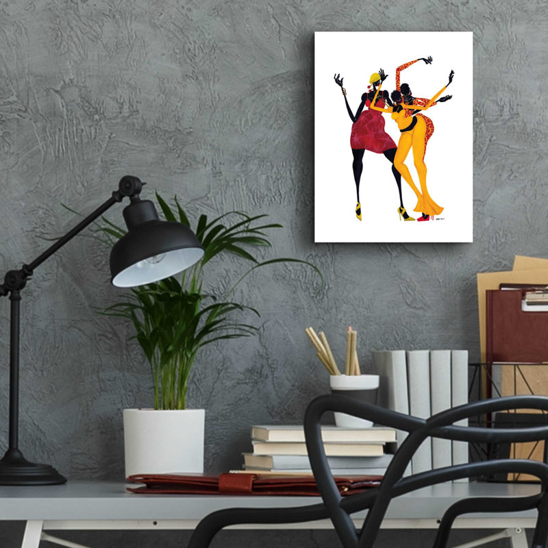 «Mamas Love Mambo» par Shan Kelly, H 16 po x l 12 po x P 0,13 po