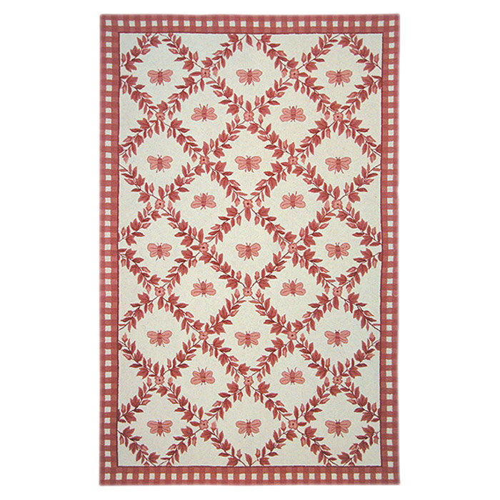 Kinchen Hand Hooked Wool Animal Print Rug