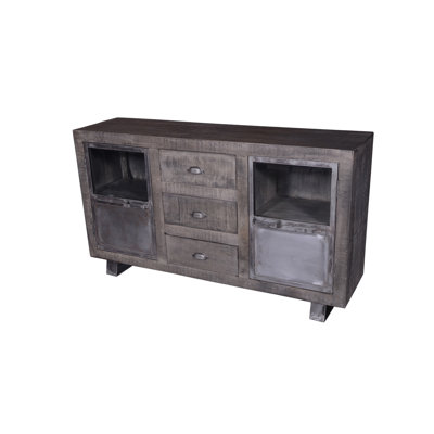 Rickey Sideboard, Made with Iron & Reclaimed Wood