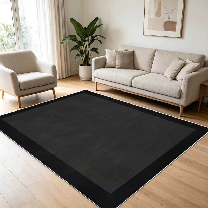 Modern minimalist plain pattern carpet, soft and easy to clean, suitable for living room, bedroom, dining room, study, office, and other multi-scene settings