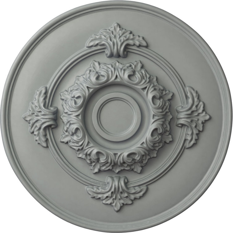 Monique 13.75"H x 13.75"W x 1"D Ceiling Medallion