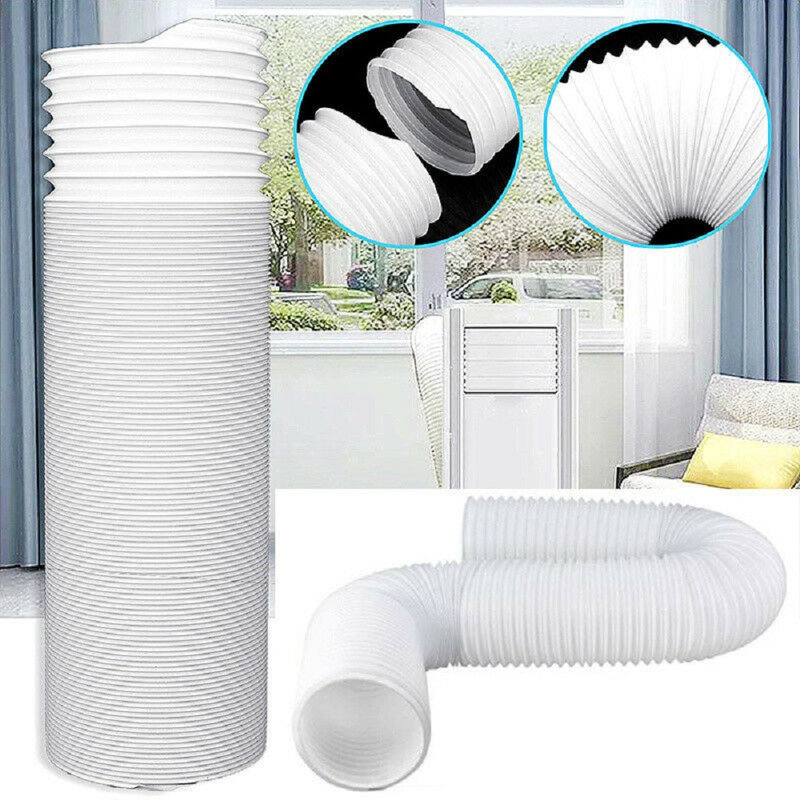 Tuyau de climatiseur, 5 po x 79 po, H 6,3 po x l 5,12 po x P 5,12 po
