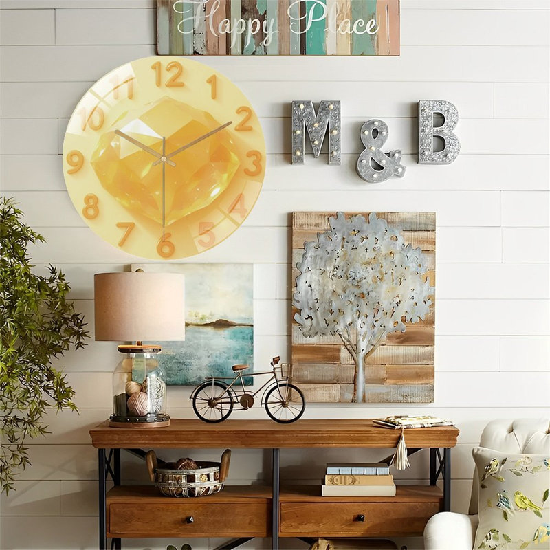 Horloge murale 12 po