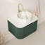 Meuble-lavabo flottant vert foncé 24 po-510074310