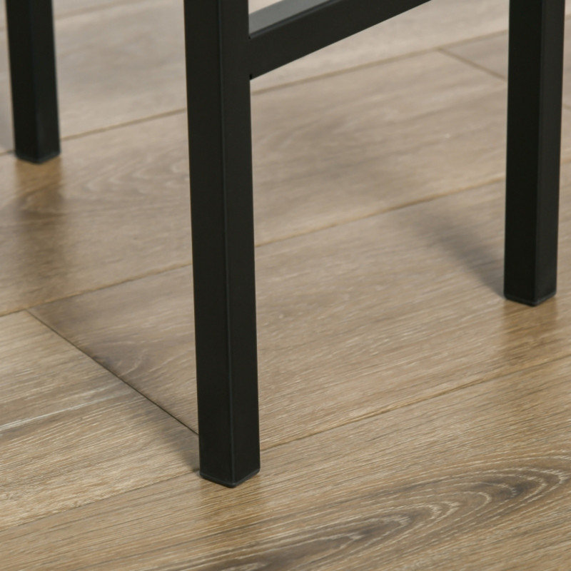 Counter Stool with Metal Frame