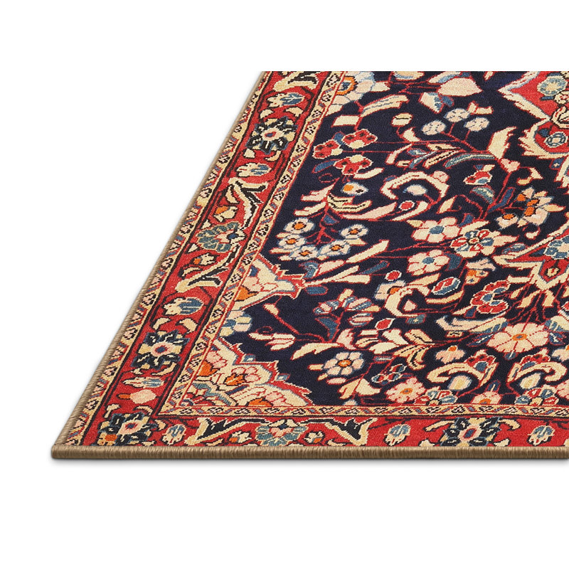 Tapis oriental noir, Rectangle 5 pi x 7 pi
