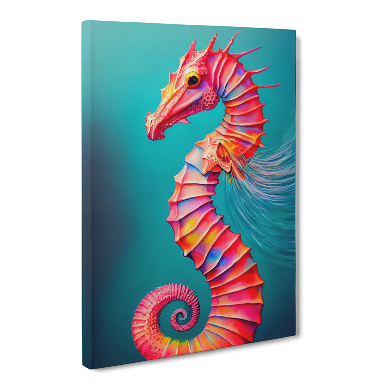 Seahorse Vol.3 - Wrapped Canvas, 60cm H x 40cm W x 3cm D