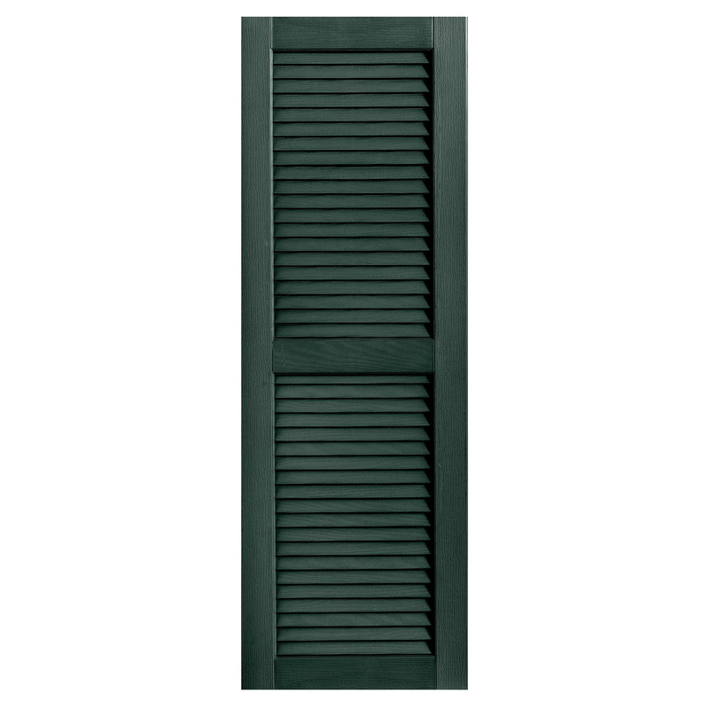 Paire de volets à persiennes droites, 71 po, Pin, 16 po
