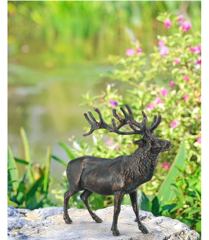 Animals Weather Resistant Aluminum Garden Statue