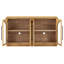 Grand buffet de rangement avec tablettes réglables