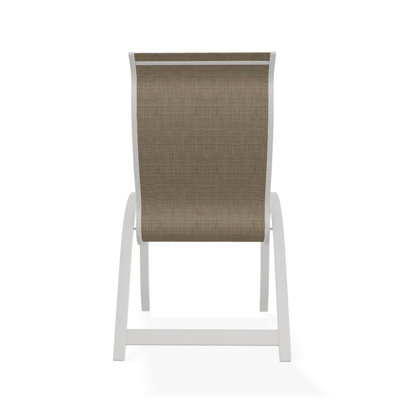 Aruba 1 Outdoor Dining Armchair, Textured Snow, Newport