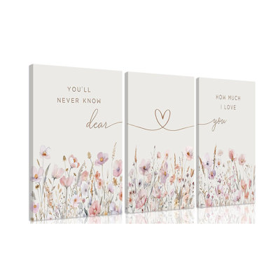 3 Piece Wrapped Canvas Print