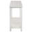White Wood Entryway Sofa Console Table