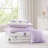4-Piece Twin/Twin XL Comforter Set,Purple