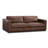  91'' Top Grain Genuine Leather Sofa-21132238