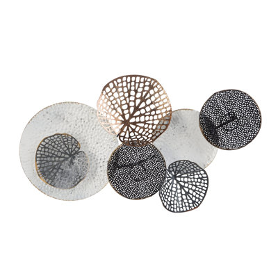 Boho Abstract Wall Decor on Metal
