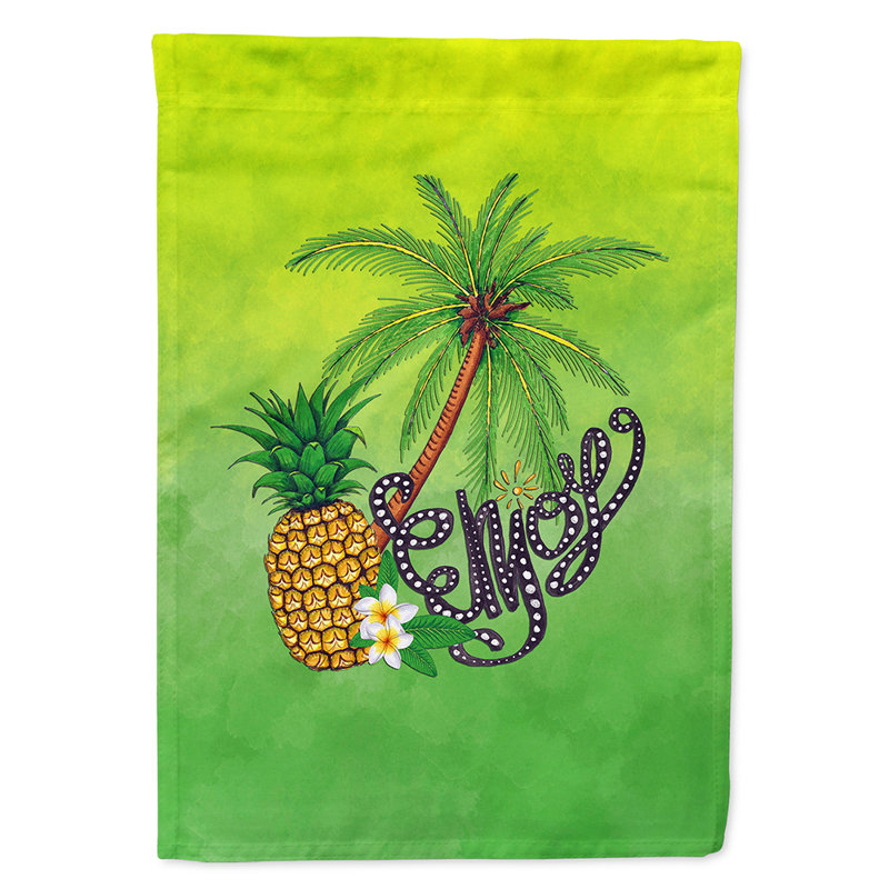 Profitez d’un polyester de 2 côtés 40 x 28 po summer drapeau maison