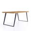 Agra Metal Base Dining Table-68553389