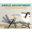 Chaise de patio inclinable